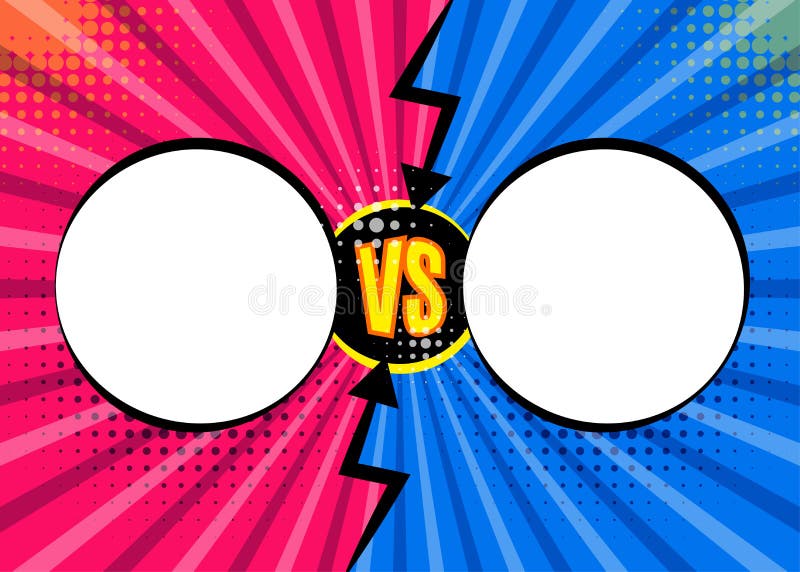 Contre CONTRE des lettres combattez les milieux dans le desig plat de style de bandes dessinées illustration de vecteur Contre CONTRE des lettres combattez les milieux dans le desig plat de style de bandes dessinées illustration de vecteur