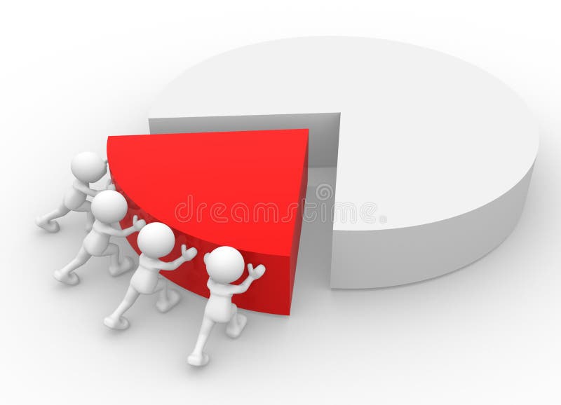 Contribución ilustración del vector