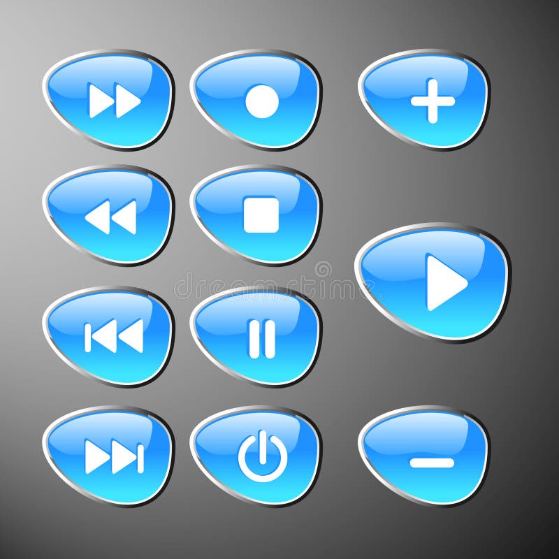 Control panel buttons