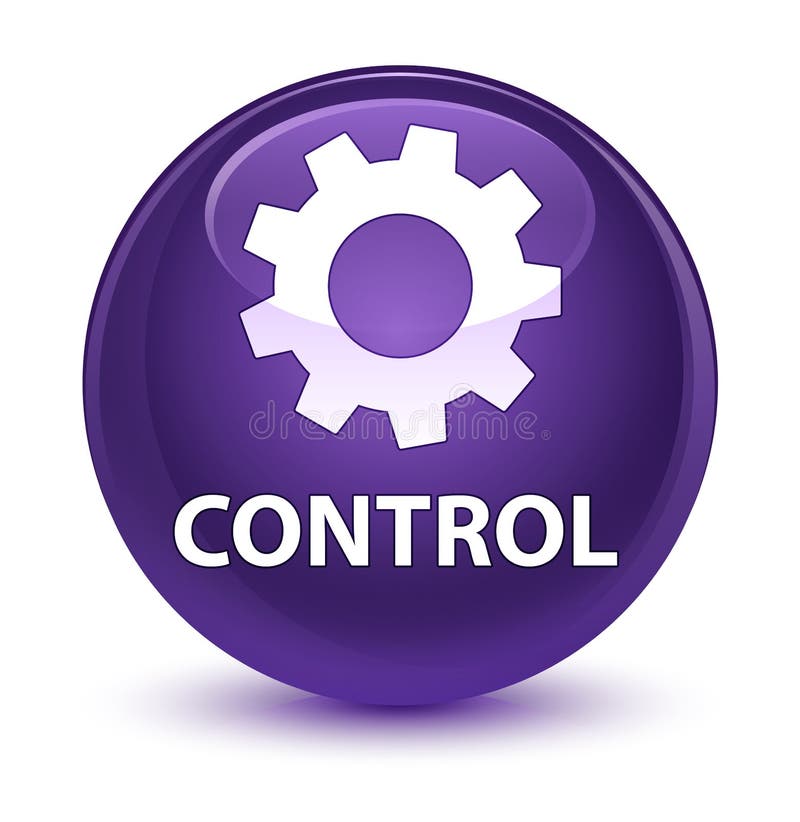 Controlli (icona delle regolazioni) il bottone rotondo porpora vetroso illustrazione vettoriale Controlli (icona delle regolazioni) il bottone rotondo porpora vetroso illustrazione vettoriale