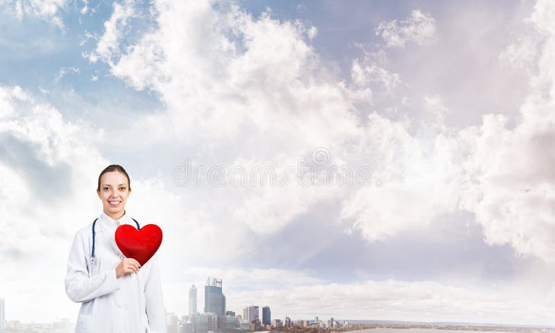 Controlli il vostro cuore immagini stock