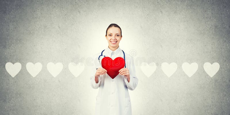 Controlli il vostro cuore immagine stock libera da diritti