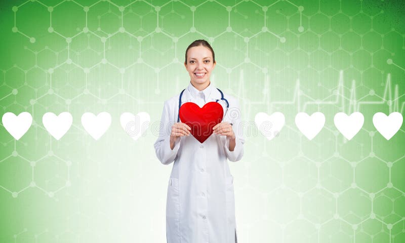Controlli il vostro cuore fotografia stock libera da diritti