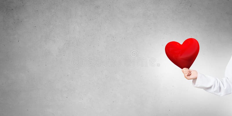 Controlli il vostro cuore fotografia stock