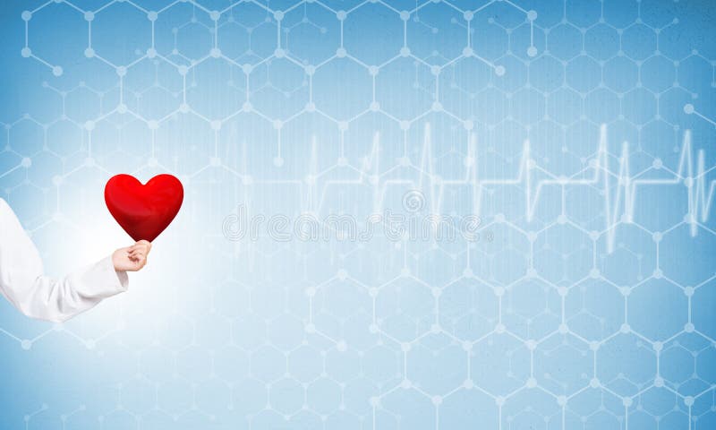 Controlli il vostro cuore fotografia stock libera da diritti