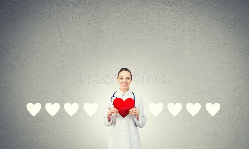 Controlli il vostro cuore immagine stock libera da diritti