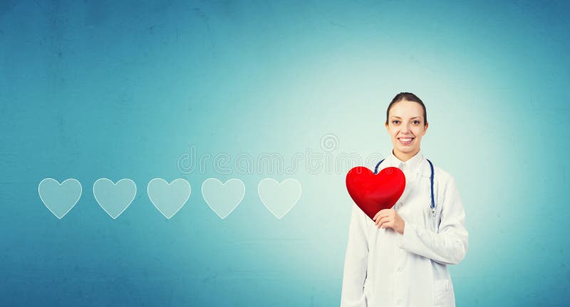 Controlli il vostro cuore fotografie stock libere da diritti