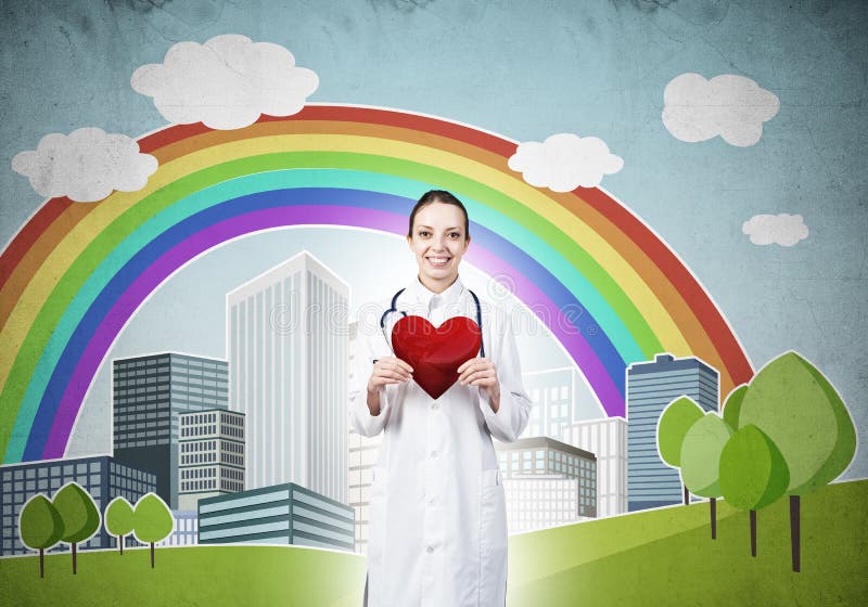 Controlli la vostra salute del cuore fotografie stock libere da diritti