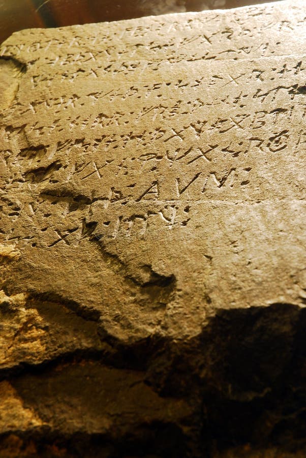 Rune Stone of Minnesota editorial photography. Image of historic ...