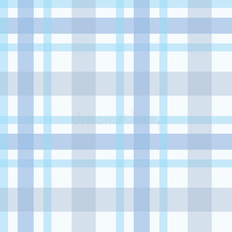 Contrôle plaid motif transparent en monotone bleu illustration libre de droits