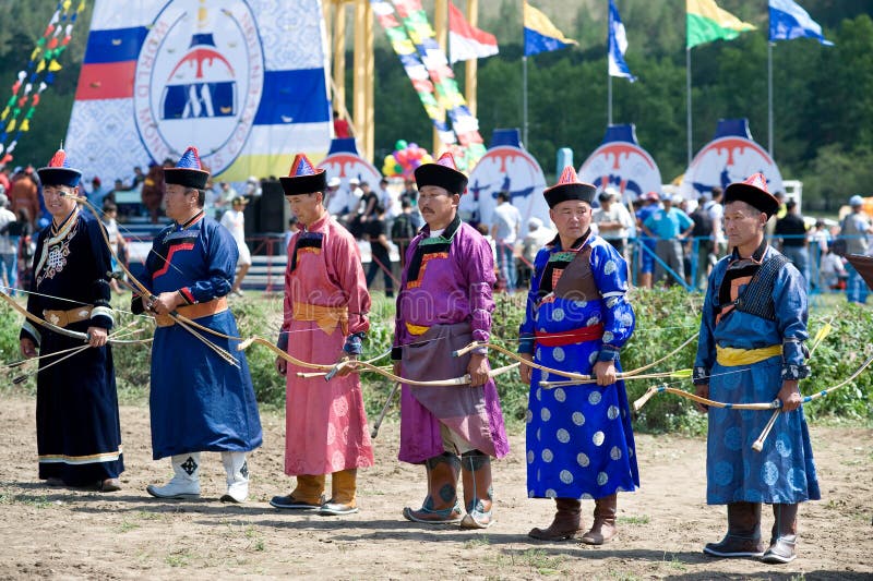 Convenția mondială mongolă stock image