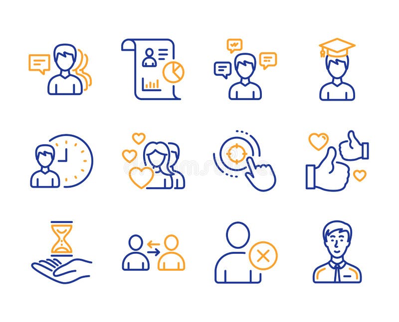 Like, Student and Customer Satisfaction Icons Set. Presentation Board Sign. Vector Stock Vector - Illustration of column, favorite: 152388439