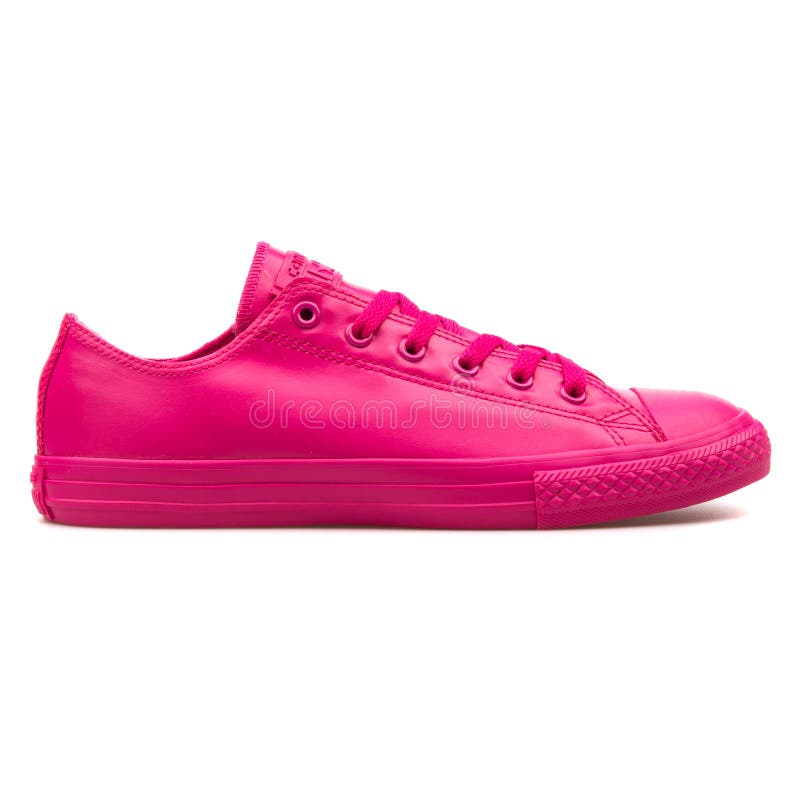 Converse Chuck Taylor All Star Rubber OX Cosmos Pink Sneaker Editorial  Image - Image of activity, leather: 149297325