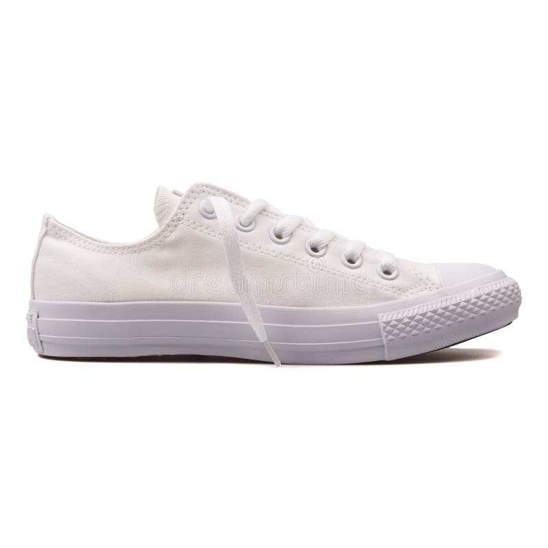 Converse Chuck Taylor All Star SP OX White Sneaker Editorial Stock ...