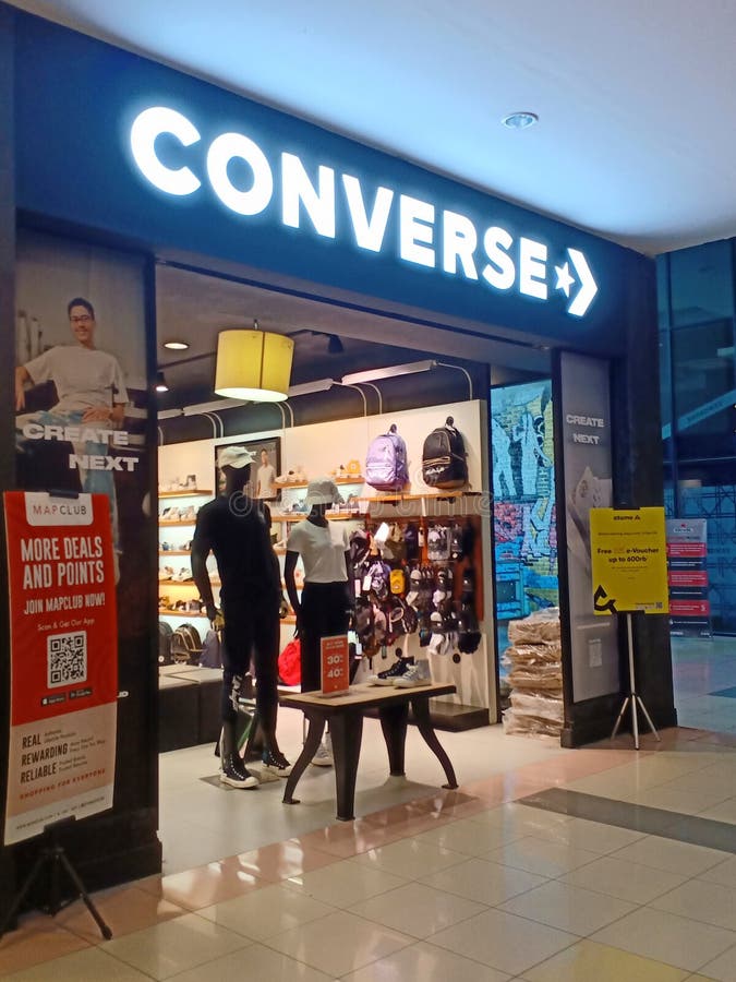 Converse Retail Shop in Manado, Indonesia Editorial Photo - Image of ...