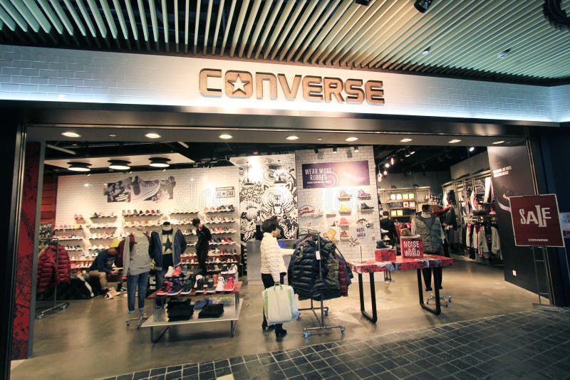 Converse shop in hong kong editorial stock photo. Image of candy - 48188598