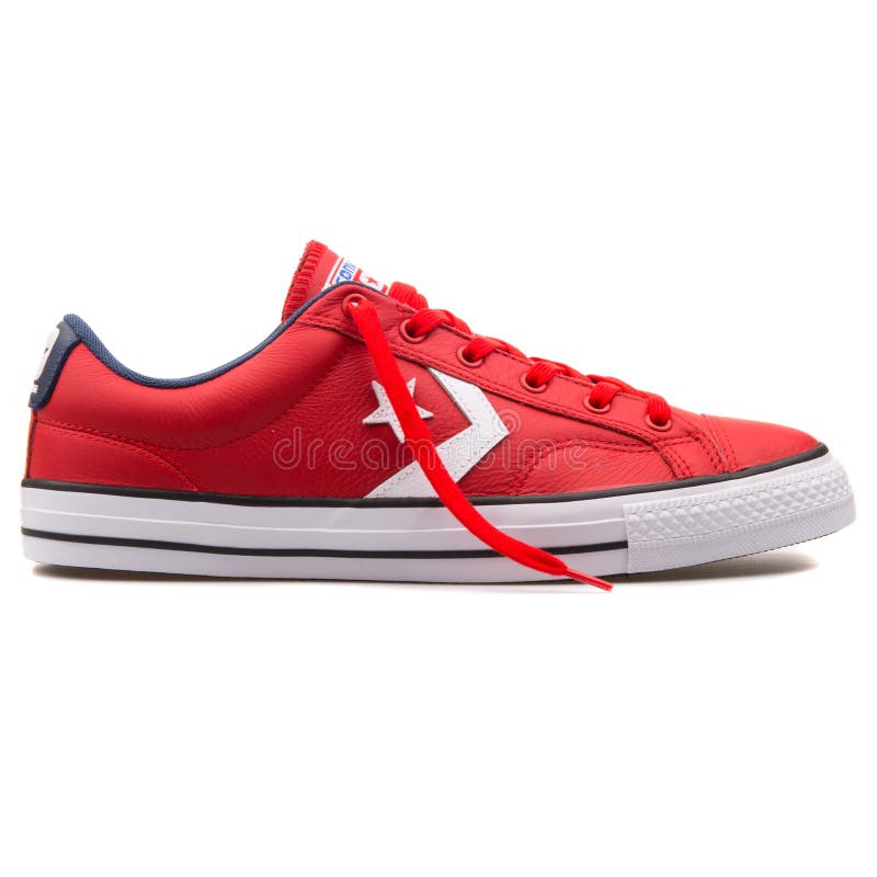 Converse Star Player OX Red And White 