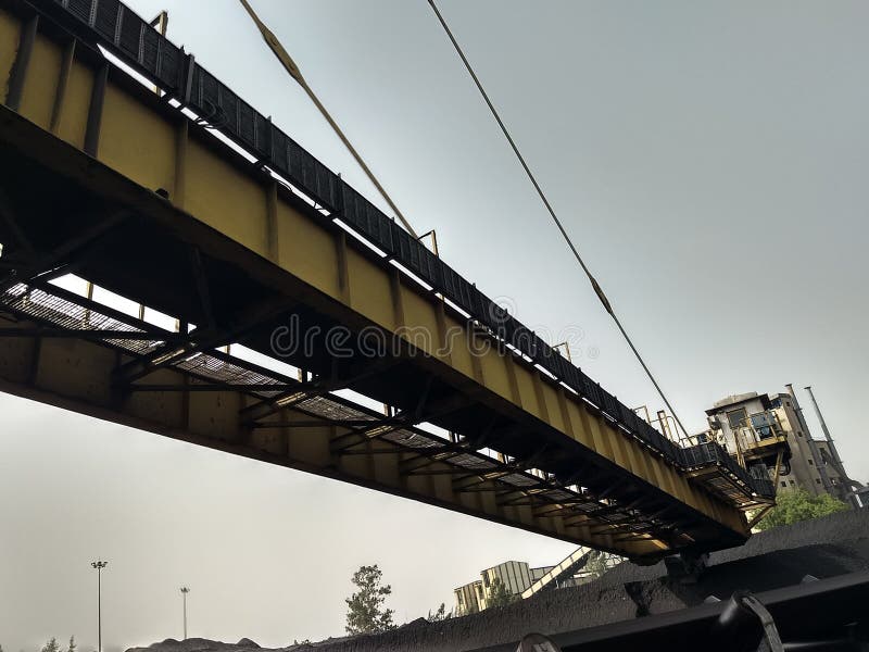 Convey Belt Thermal Power Plant Stock Image Image of edition, convey