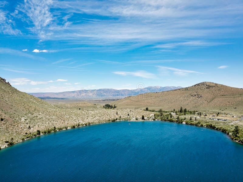 Convict Lake in the Eastern Sierra Nevada Mountains Stock Photo - Image ...