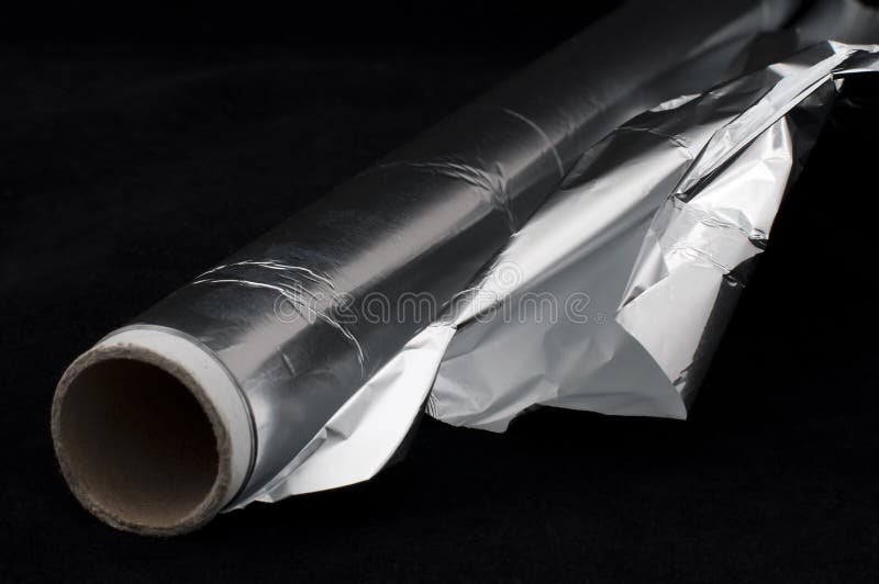 Cook Aluminum Foil stock photo. Image of closeup, background 22631710