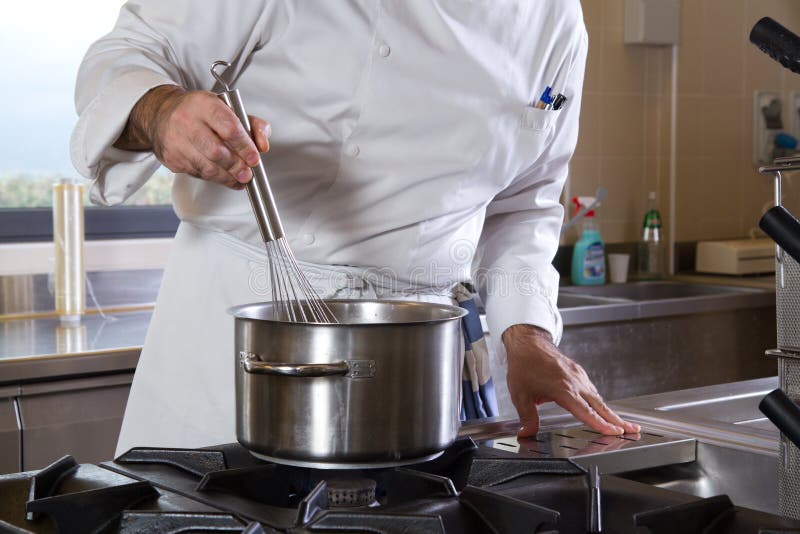 Cook royalty free stock photography