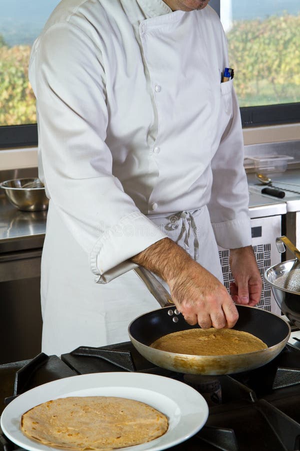 Cook of a restaurant royalty free stock image