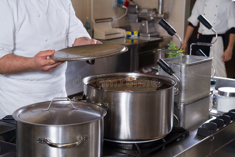 Cook royalty free stock photo