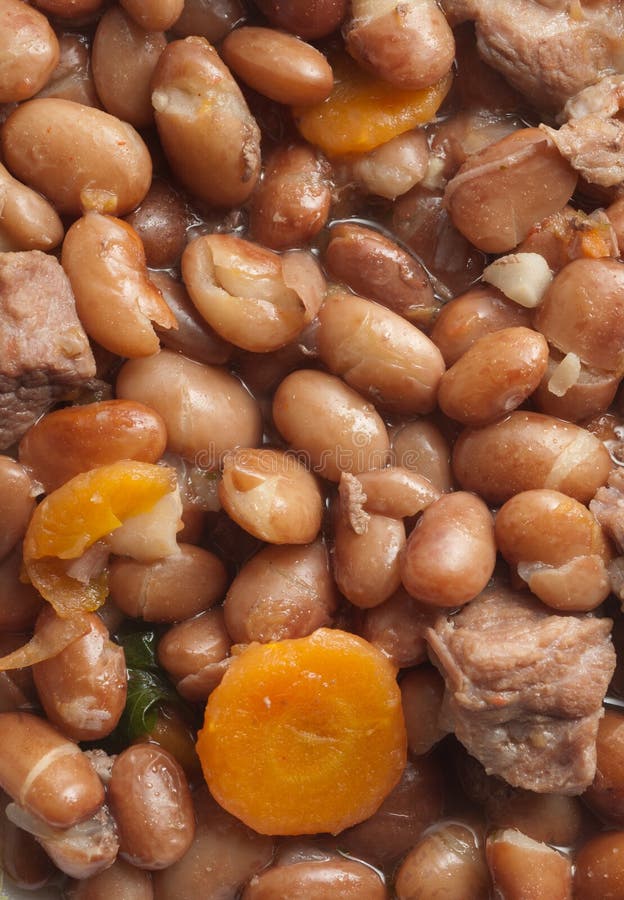 Cooked beans stock image. Image of gourmet, food, closeup 19002237