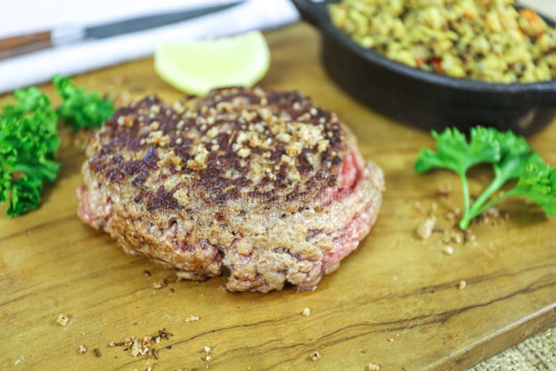 Cooked Beef and Quinoa Ground Beef Stock Photo Image of food, cutting