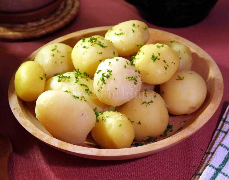 Cooked potato stock photo. Image of eating, famine, frugality - 12033922