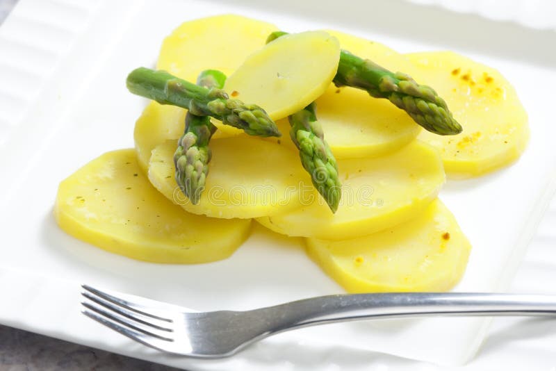 Cooked potatoes stock image. Image of foodstuff, lifes - 12551041