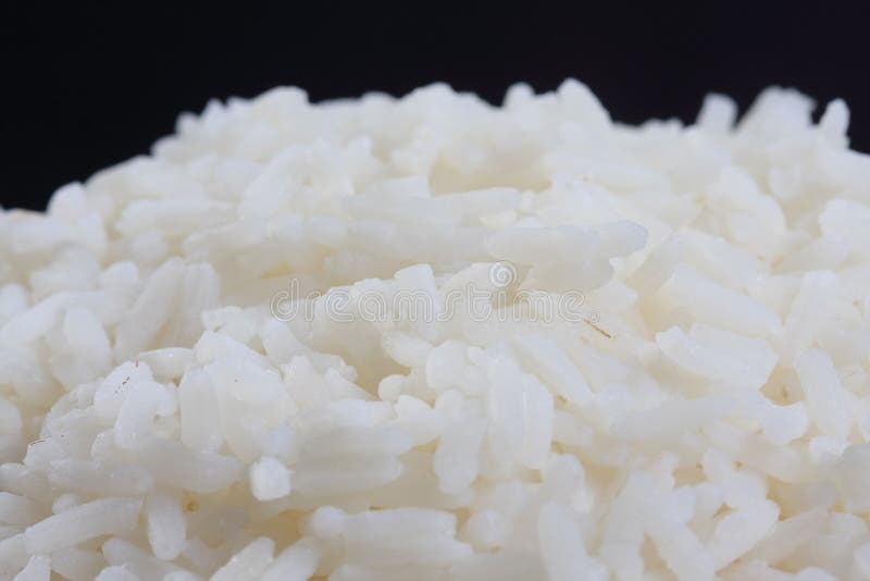 Cooked rice closeup stock image. Image of boiled, food 12062775