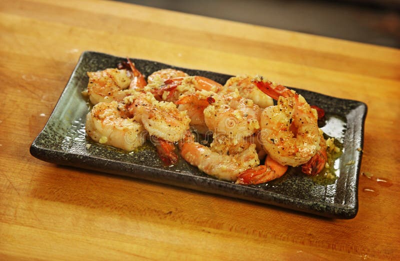 Cooked Shrimp stock photo. Image of grilled, shrimp, dining 40538644