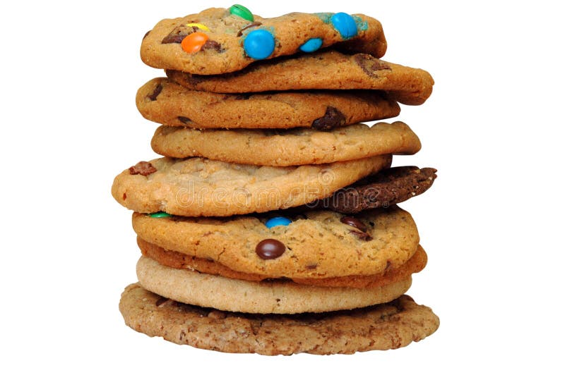 Cookie Stack stock photo. Image of dessert, goodies, treat 2424074