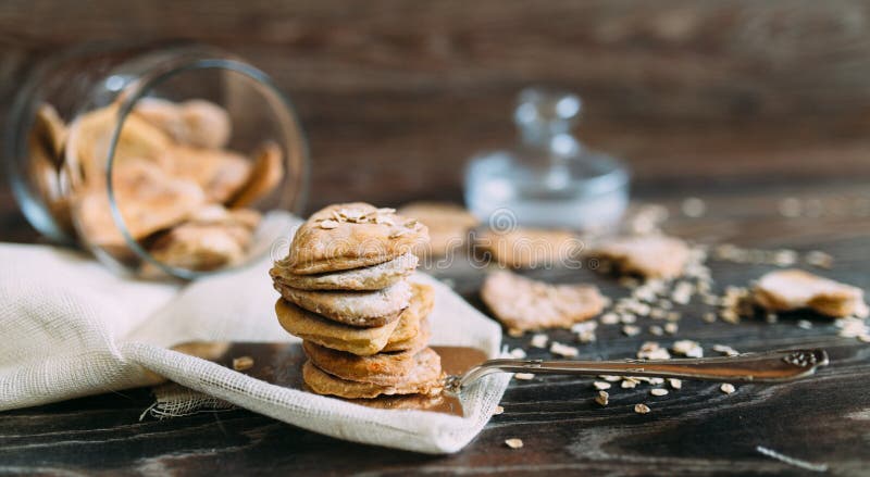 Cookies royalty-vrije stock afbeeldingen Cookies royalty-vrije stock afbeeldingen