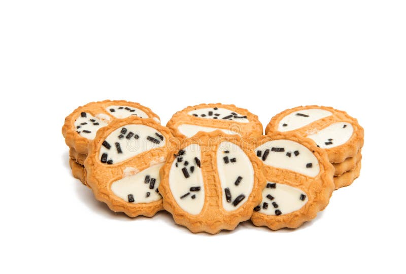 Cookies with Chocolate Glaze Stock Image Image of glaze, healthy