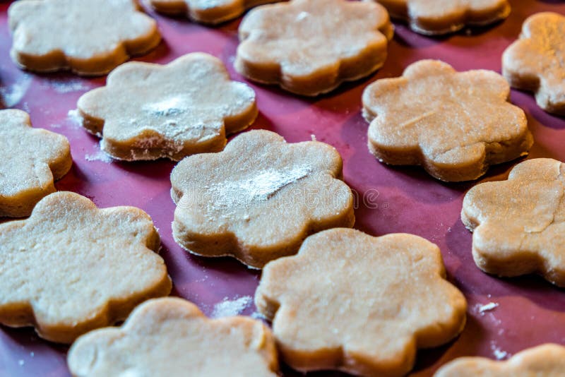 Cookies for Christmas are Baked Stock Photo - Image of shape, food
