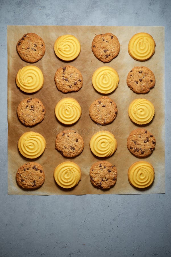 Cookies close up stock photo. Image of danish, bakery 181488812