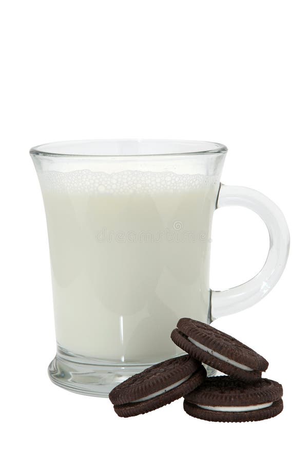 Milk and Cookies stock photo. Image of happy, people, milk 811282