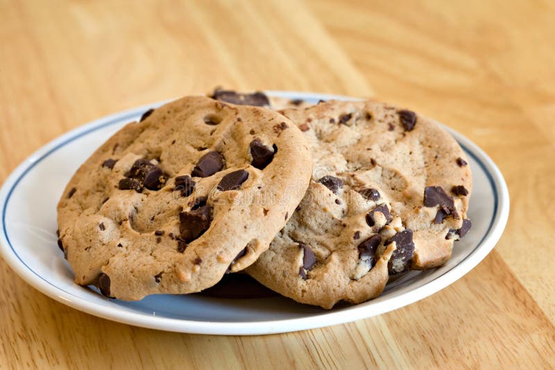 Cookies on plate