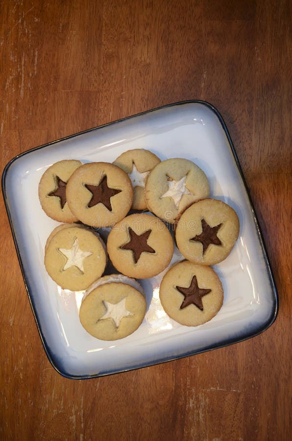 Cookies on a plate