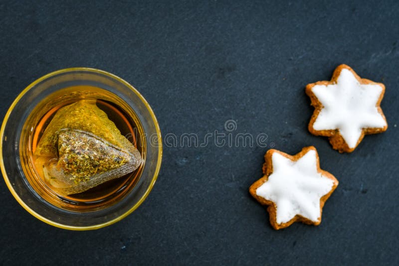 Cookies and tea