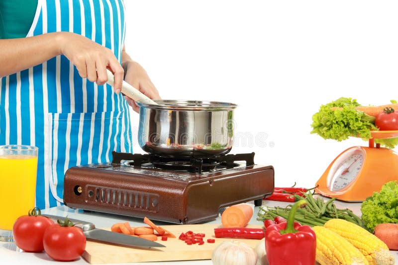 Cooking royalty free stock photography