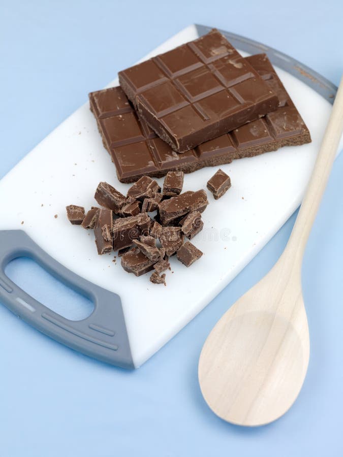 Cooking Chocolate stock photo. Image of pieces, chocolate 13981146