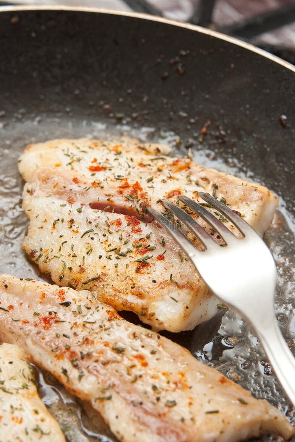 Cooking Fish Stock Images Image 8187844