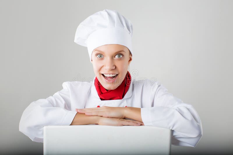 Cook, baker or chef sign stock photo. Image of happy - 23356092