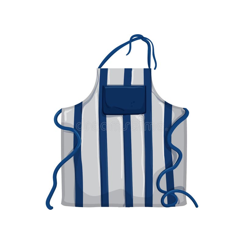 Cooking Kitchen Apron Cartoon Vector Illustration Stock Illustration Illustration of waiter