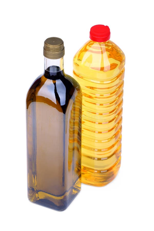 Cooking oil bottles stock photo. Image of shiny, brown 6721214