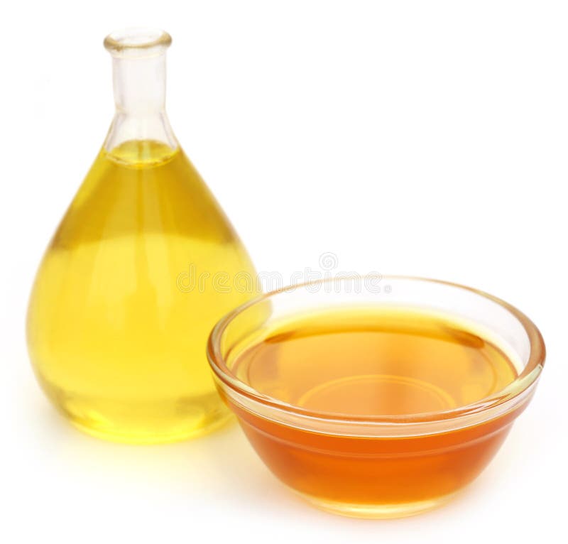 Cooking Oil in Different Containers Stock Photo Image of background