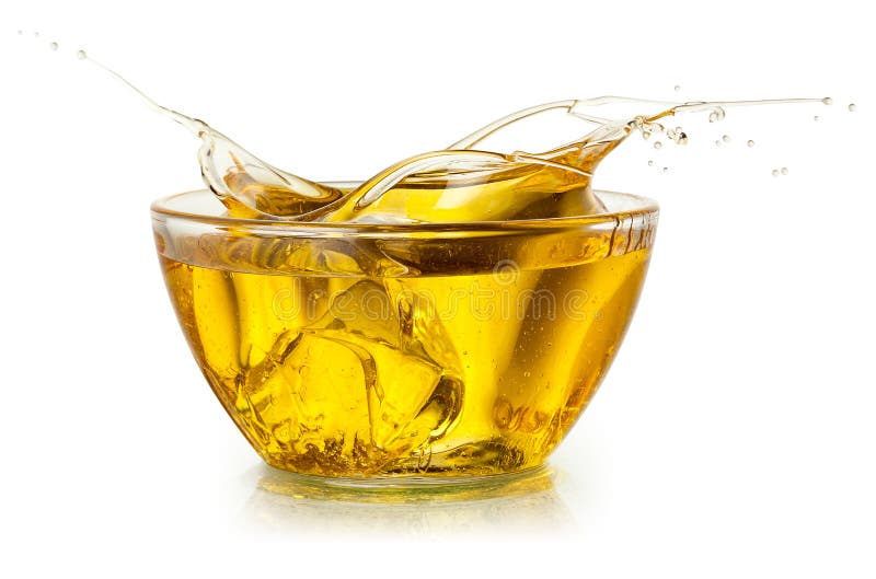 Cooking oil. Splash isolated on white. With clipping path. royalty free stock images Cooking oil. Splash isolated on white. With clipping path. royalty free stock images